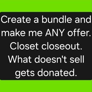 Make me any offer on a bundle